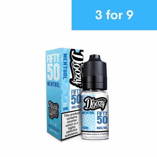 Doozy 5050 Eliquid Menthol